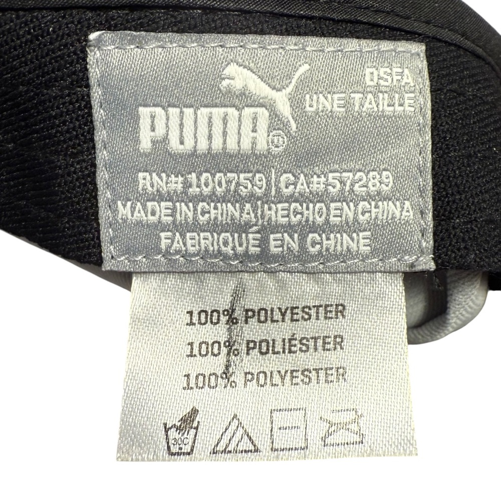 Puma Black Cap with Pink Logo - Picture 5 of 5